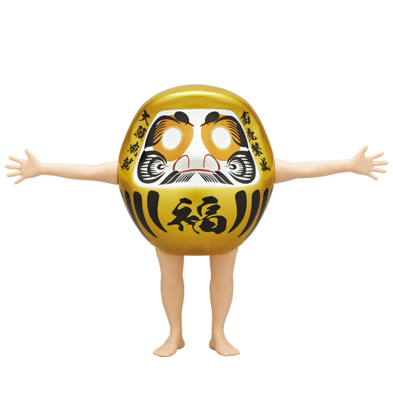 奇譚俱樂部『達摩人 轉蛋玩具』不只長出手手腳腳 還能收納進肚子裡～