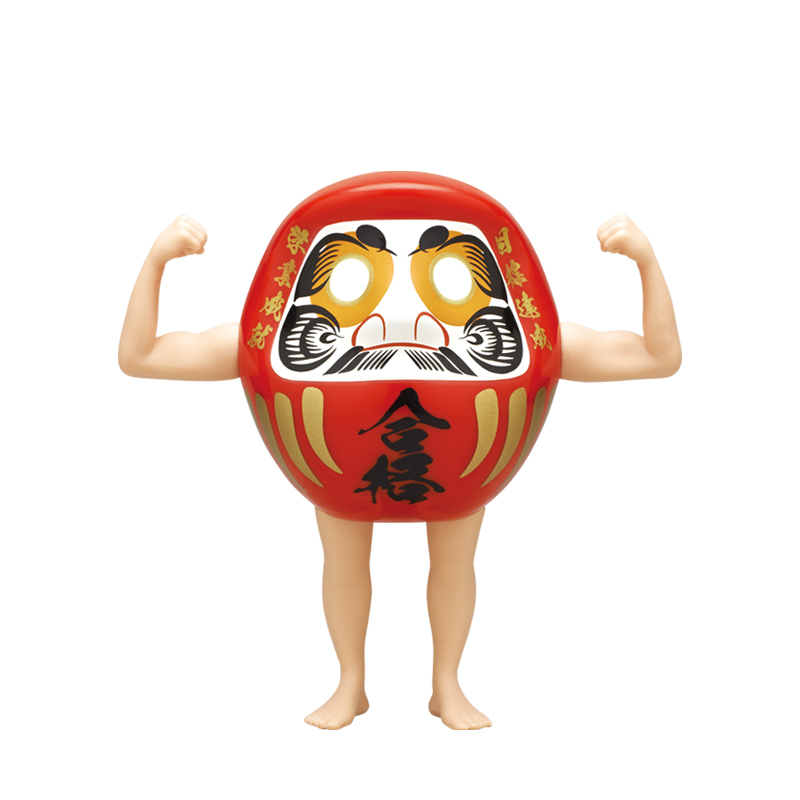 奇譚俱樂部『達摩人 轉蛋玩具』不只長出手手腳腳 還能收納進肚子裡～