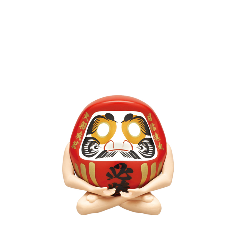 奇譚俱樂部『達摩人 轉蛋玩具』不只長出手手腳腳 還能收納進肚子裡～