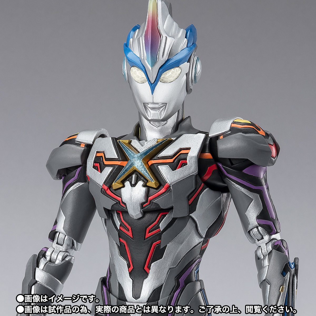 散發虹光的強化形態『S.H.Figuarts 超人力霸王 Exceed X』可動人偶登場 華麗塗裝再現七彩線條!