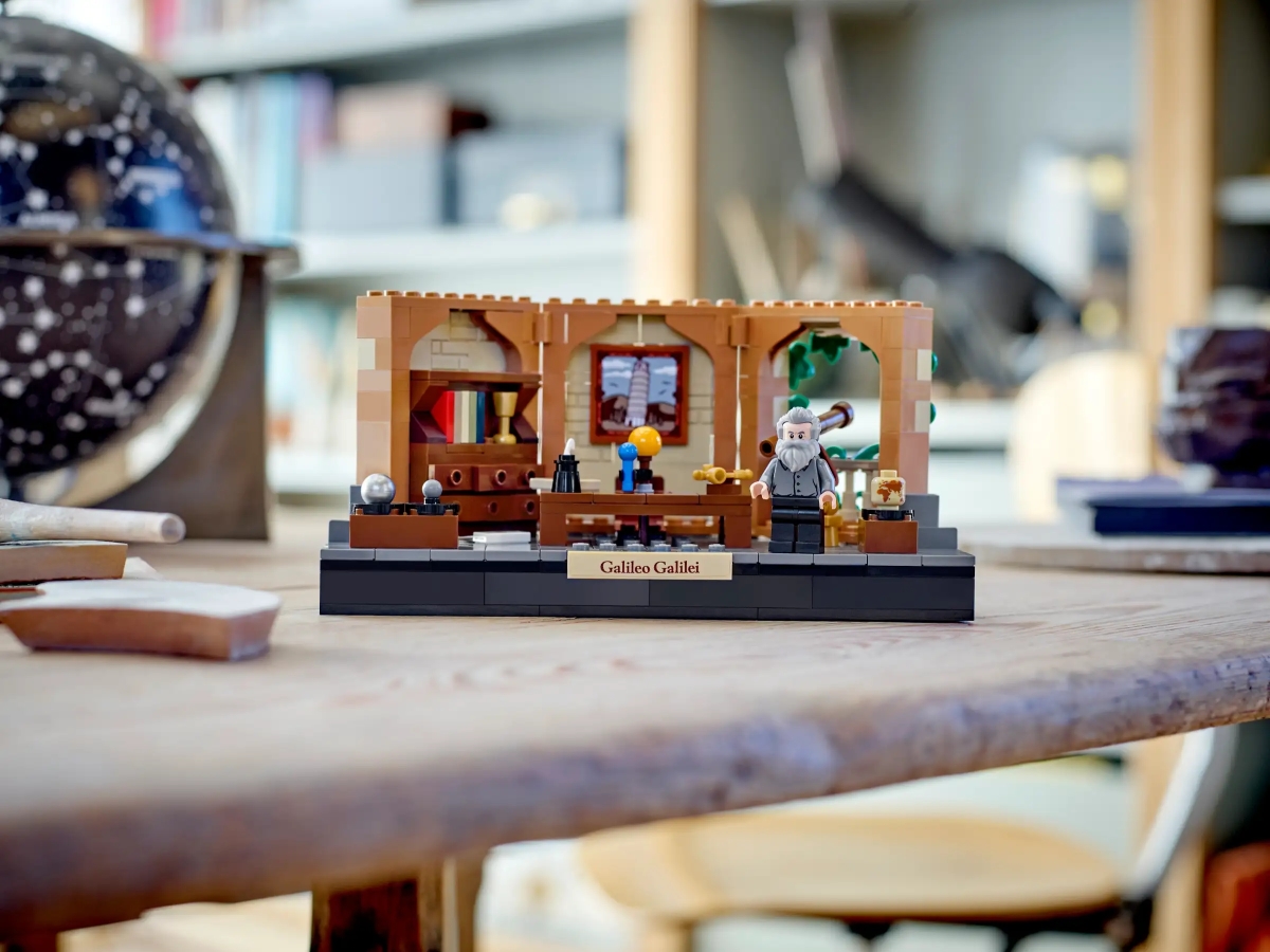 LEGO 40595 Ideas 系列「致敬伽利略·伽利萊」滿額禮情報公開 還有可以轉動的日心說模型!