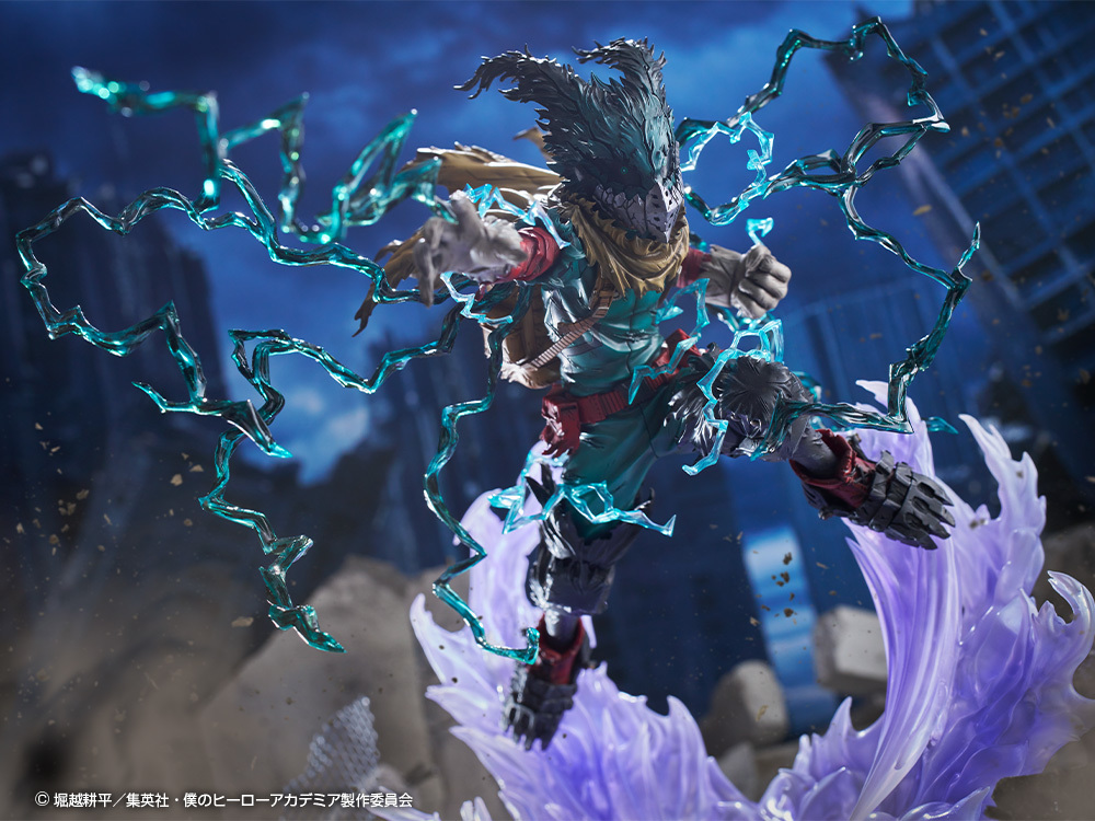 壽屋『我的英雄學院 ARTFX J 綠谷出久 黑化笨久 Ver.』1/8比例模型 充滿威壓感的魄力造型！