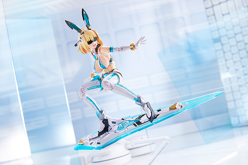 性感身軀結合帥氣武裝『PLAMAX Sophia F. Shirring』高峰 Nadare 原創兔女郎角色組裝模型化！