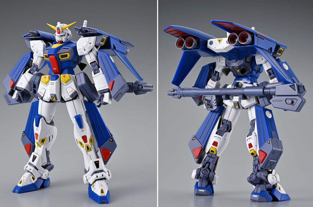 PB限定鋼普拉『MG 1/100 鋼彈F90用 任務背包 A型&L型』遠距離侵攻・長射程規格以完全新規造型再現!