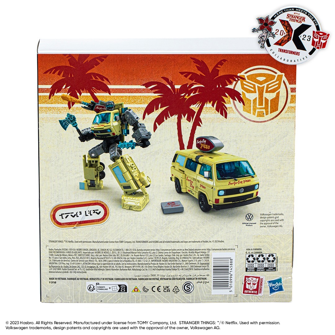 孩之寶 變形金剛 × 怪奇物語「紅色警戒」（Code Red）最速披薩外送員化身博派金剛！