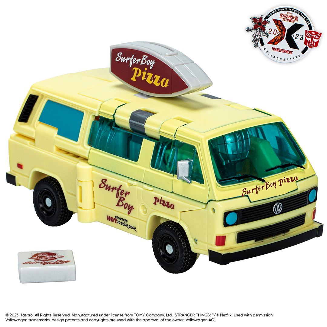 孩之寶 變形金剛 × 怪奇物語「紅色警戒」（Code Red）最速披薩外送員化身博派金剛！