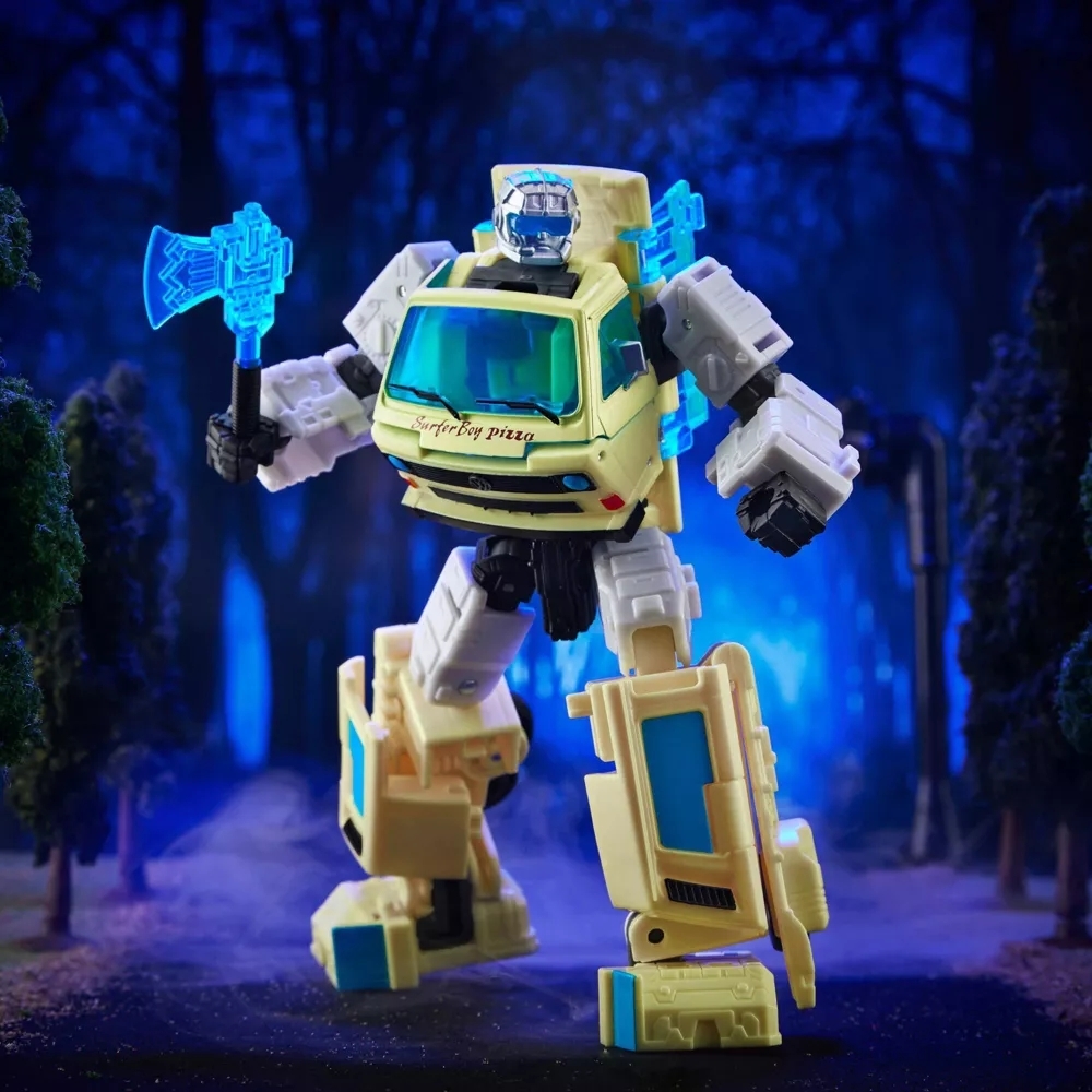 孩之寶 變形金剛 × 怪奇物語「紅色警戒」（Code Red）最速披薩外送員化身博派金剛！