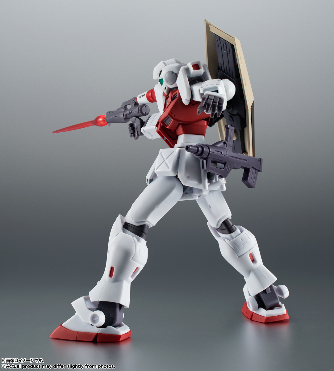 ROBOT魂『RGM-79G 吉姆指揮官型(天竺鼠隊規格) ver. A.N.I.M.E.』新規再現設定稿盾牌造型!