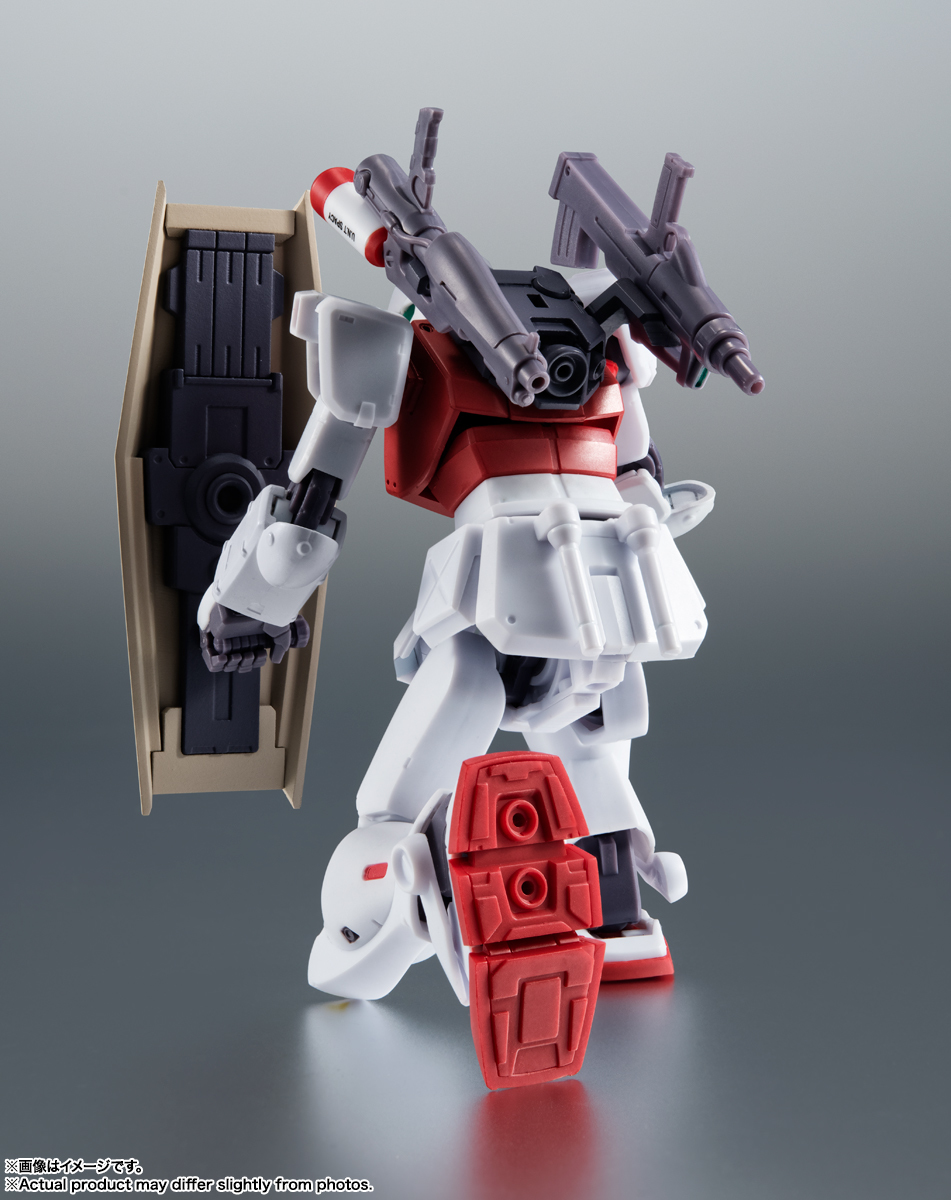 ROBOT魂『RGM-79G 吉姆指揮官型（天竺鼠隊規格） ver. A.N.I.M.E.』新規再現設定稿盾牌造型！