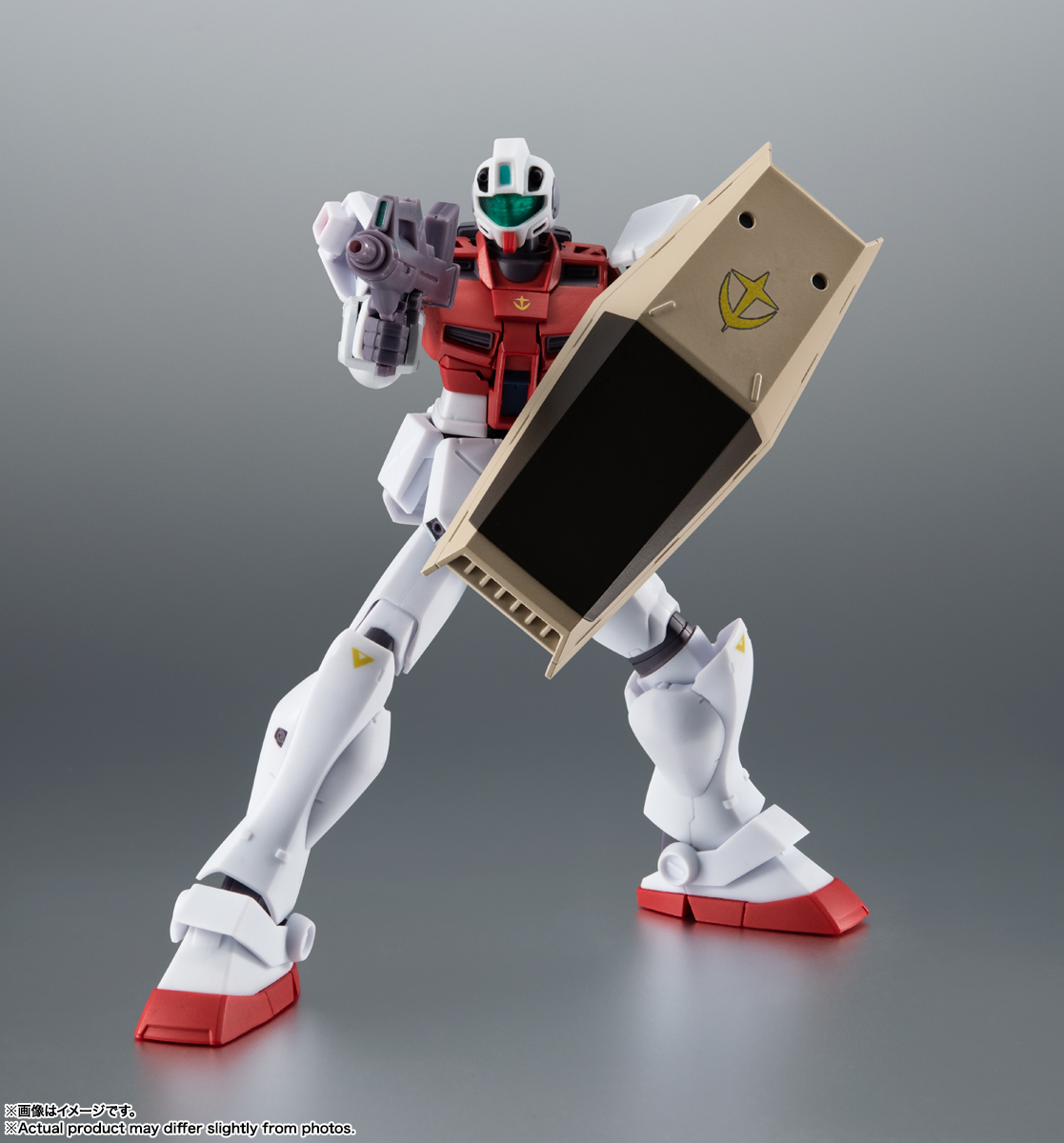 ROBOT魂『RGM-79G 吉姆指揮官型(天竺鼠隊規格) ver. A.N.I.M.E.』新規再現設定稿盾牌造型!