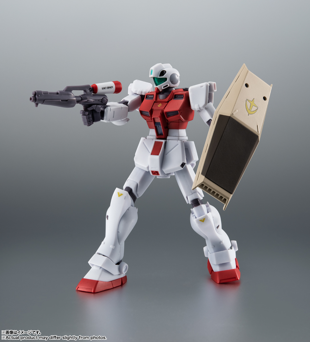 ROBOT魂『RGM-79G 吉姆指揮官型(天竺鼠隊規格) ver. A.N.I.M.E.』新規再現設定稿盾牌造型!