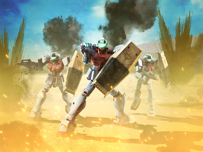 ROBOT魂『RGM-79G 吉姆指揮官型（天竺鼠隊規格） ver. A.N.I.M.E.』新規再現設定稿盾牌造型！
