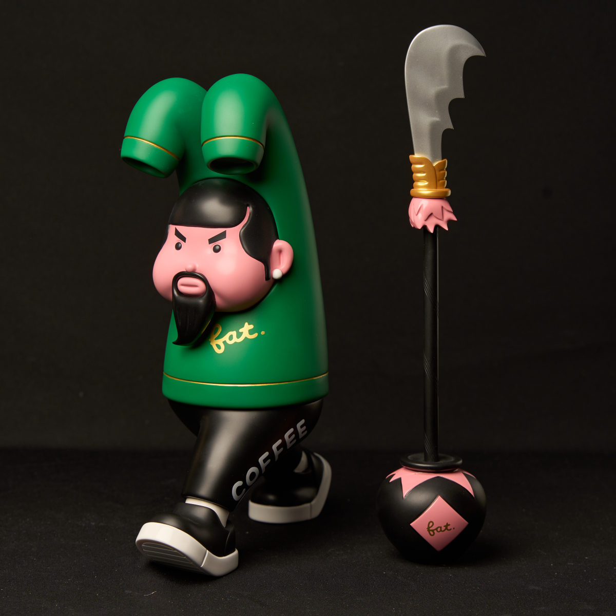 FAT COFFEE WITH × STOCK X『關公發仔』限定聯名FIGURE！創下第 10 彈商品里程碑