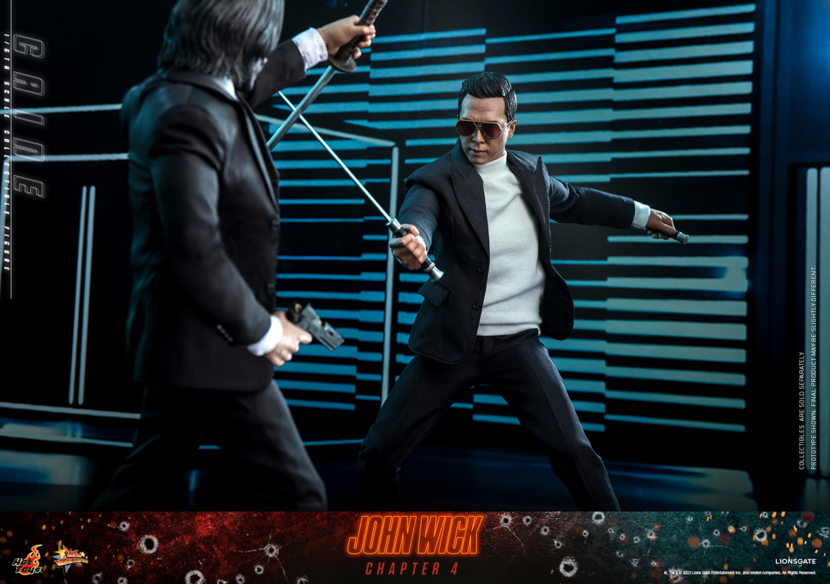 Hot Toys《捍衛任務4》肯恩（Caine）1/6 比例收藏級人偶 盲眼殺手現身！