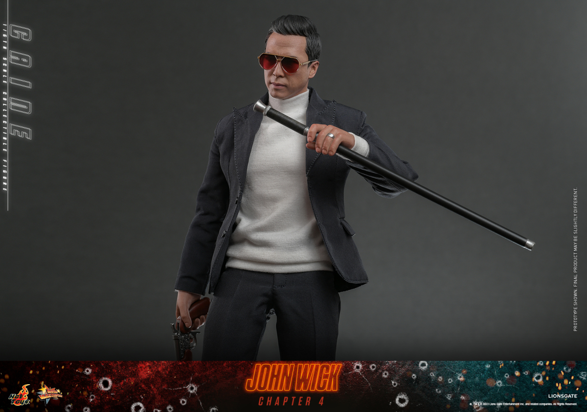 Hot Toys《捍衛任務4》肯恩（Caine）1/6 比例收藏級人偶 盲眼殺手現身！