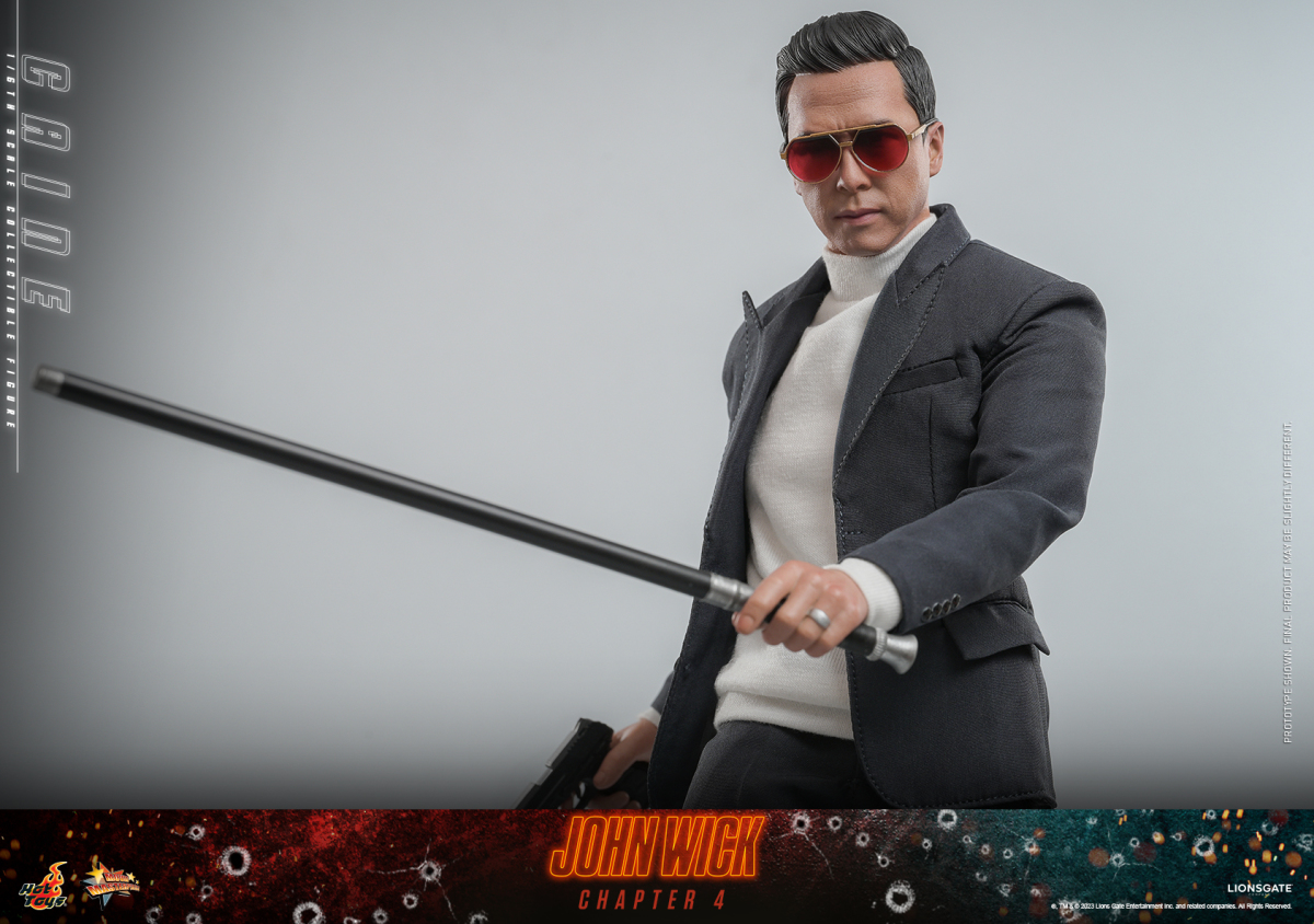 Hot Toys《捍衛任務4》肯恩（Caine）1/6 比例收藏級人偶 盲眼殺手現身！