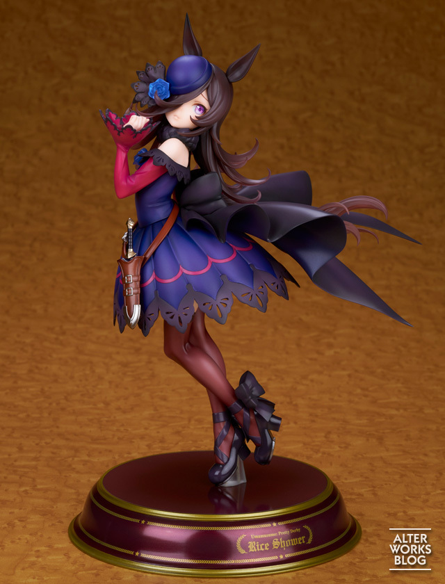 華麗勝負服造型 ALTER『賽馬娘 米浴 1/7比例模型』再現獲得祝福時楚楚可憐的回眸一笑！