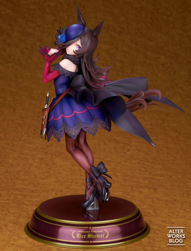 華麗勝負服造型 ALTER『賽馬娘 米浴 1/7比例模型』再現獲得祝福時楚楚可憐的回眸一笑！