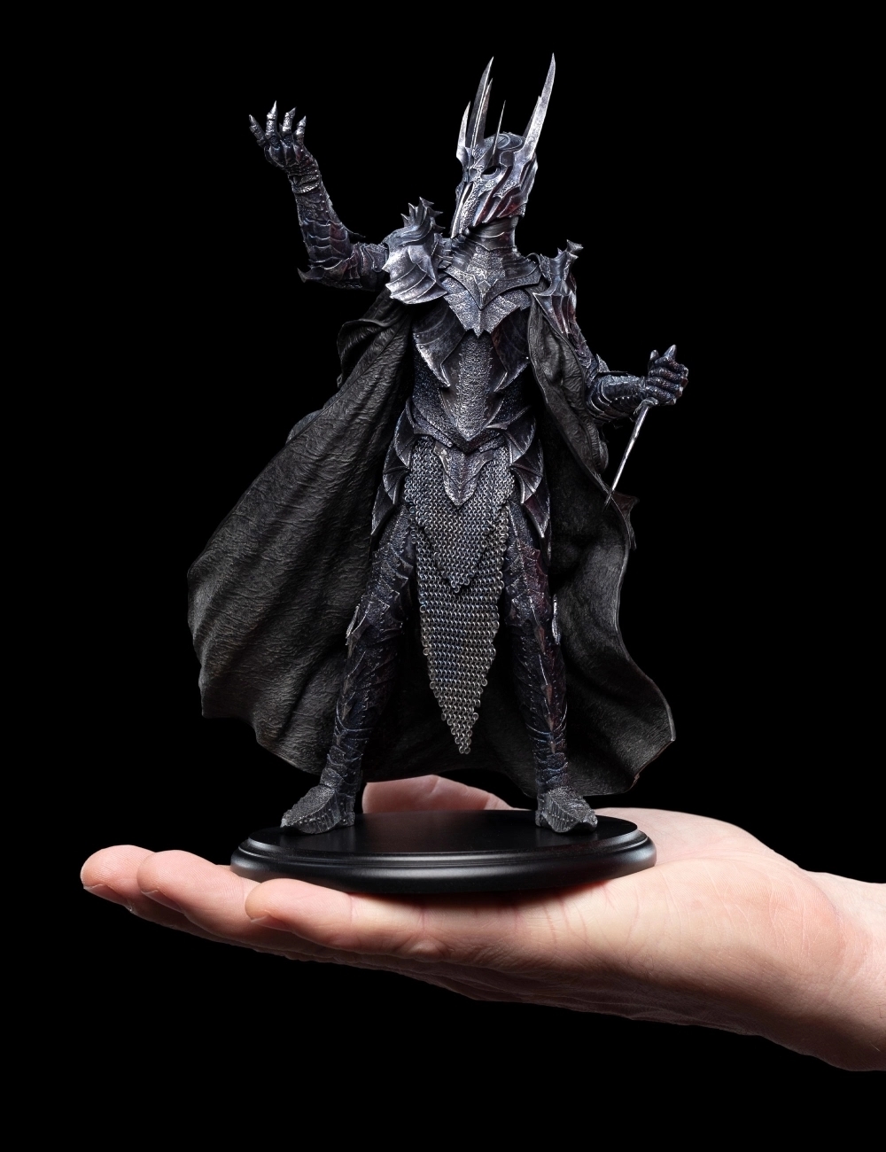 WETA《魔戒》黑暗魔君「索倫」(Sauron)全身雕像 至尊魔戒鍛造完成的瞬間!