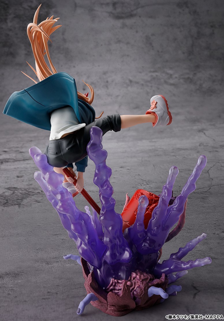 『Figuarts ZERO鏈鋸人 帕瓦』巨大的血之槌重擊!再現內臟噴飛的躍動場景