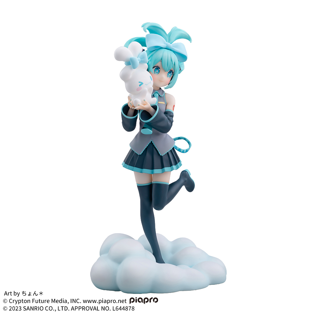 SEGA景品『Luminasta 初音未來×大耳狗』角色模型 雲朵般軟萌的可愛爆擊★