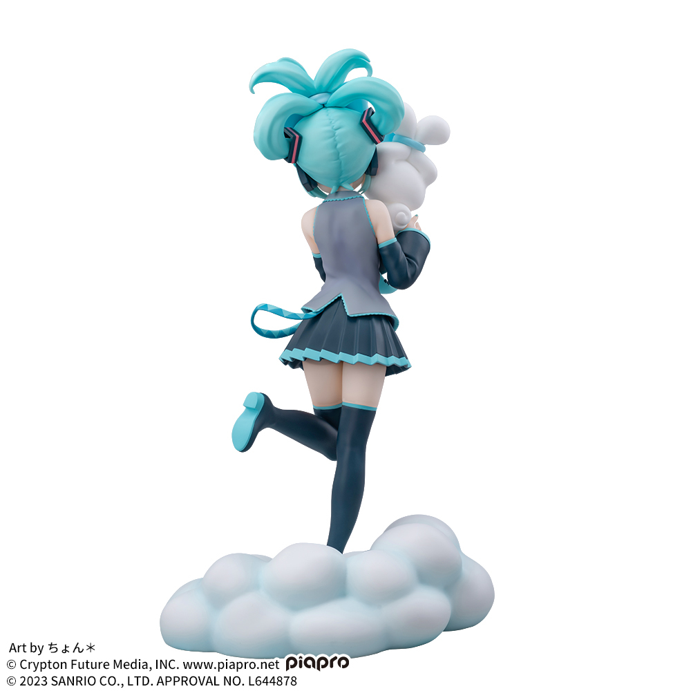 SEGA景品『Luminasta 初音未來×大耳狗』角色模型 雲朵般軟萌的可愛爆擊★