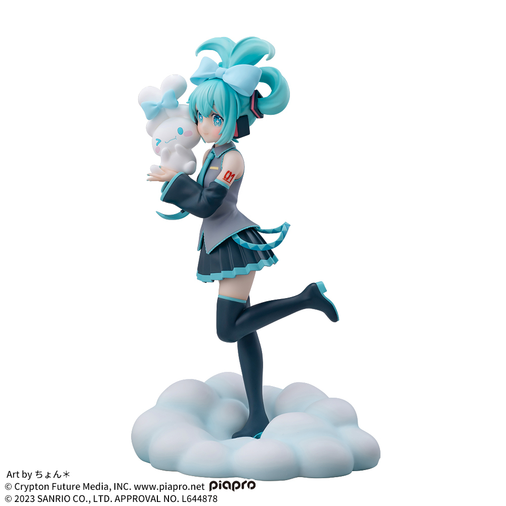 SEGA景品『Luminasta 初音未來×大耳狗』角色模型 雲朵般軟萌的可愛爆擊★