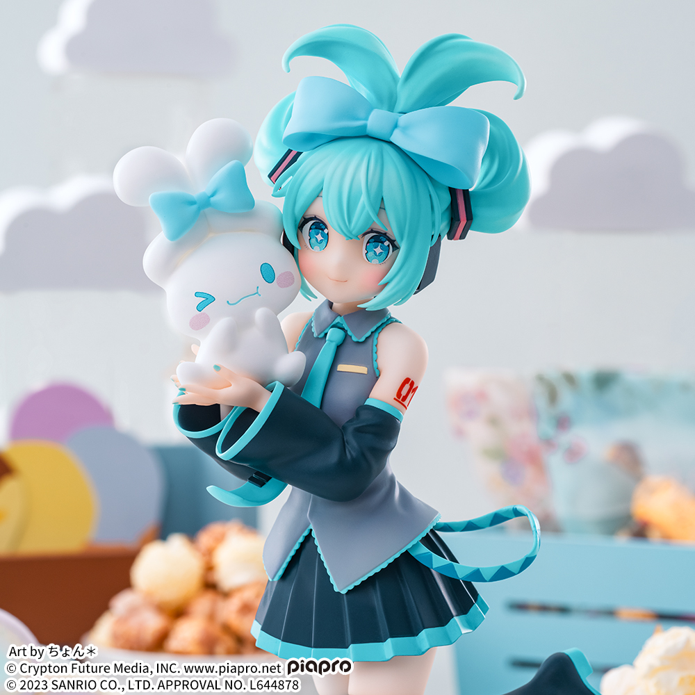 SEGA景品『Luminasta 初音未來×大耳狗』角色模型 雲朵般軟萌的可愛爆擊★