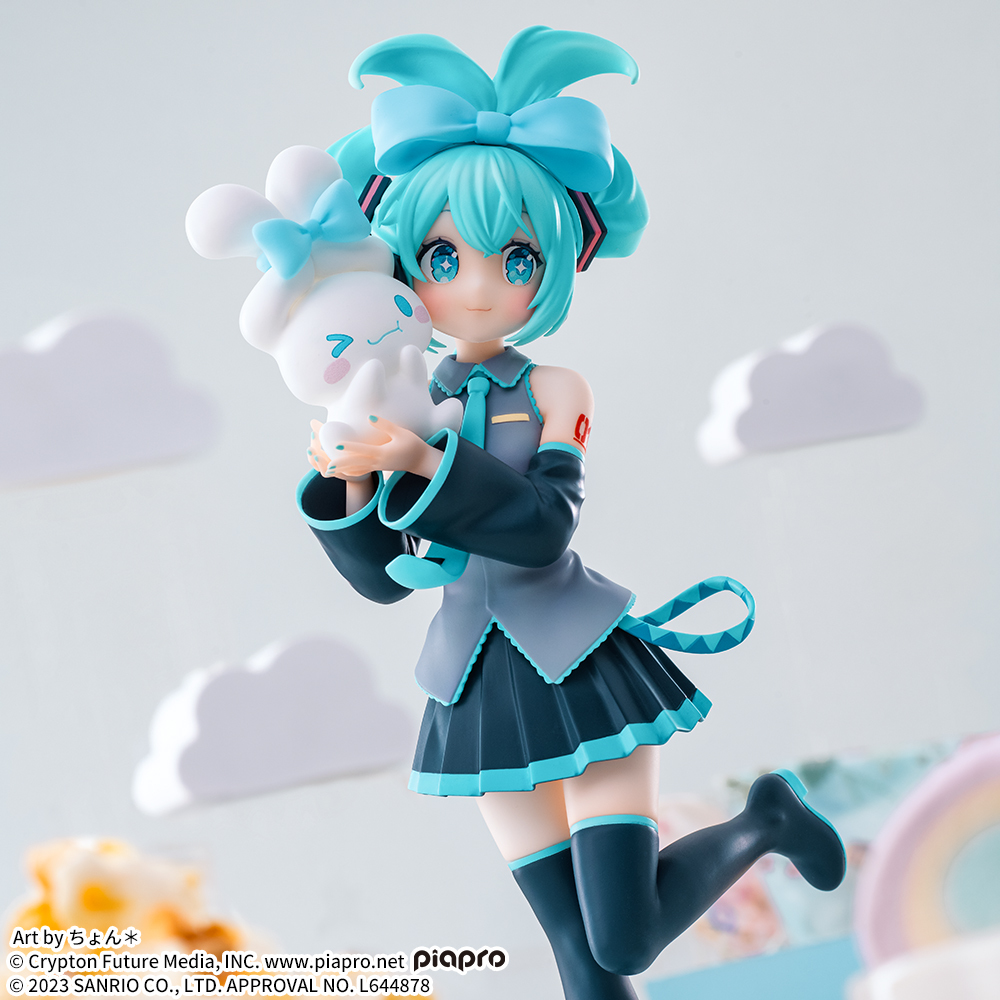 SEGA景品『Luminasta 初音未來×大耳狗』角色模型 雲朵般軟萌的可愛爆擊★