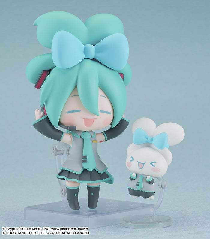 黏土人『初音未來 大耳狗喜拿Ver.』粉嫩風格 × 超萌綁耳朵造型 加倍可愛登場!
