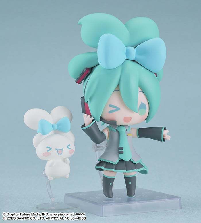 黏土人『初音未來 大耳狗喜拿Ver.』粉嫩風格 × 超萌綁耳朵造型 加倍可愛登場!
