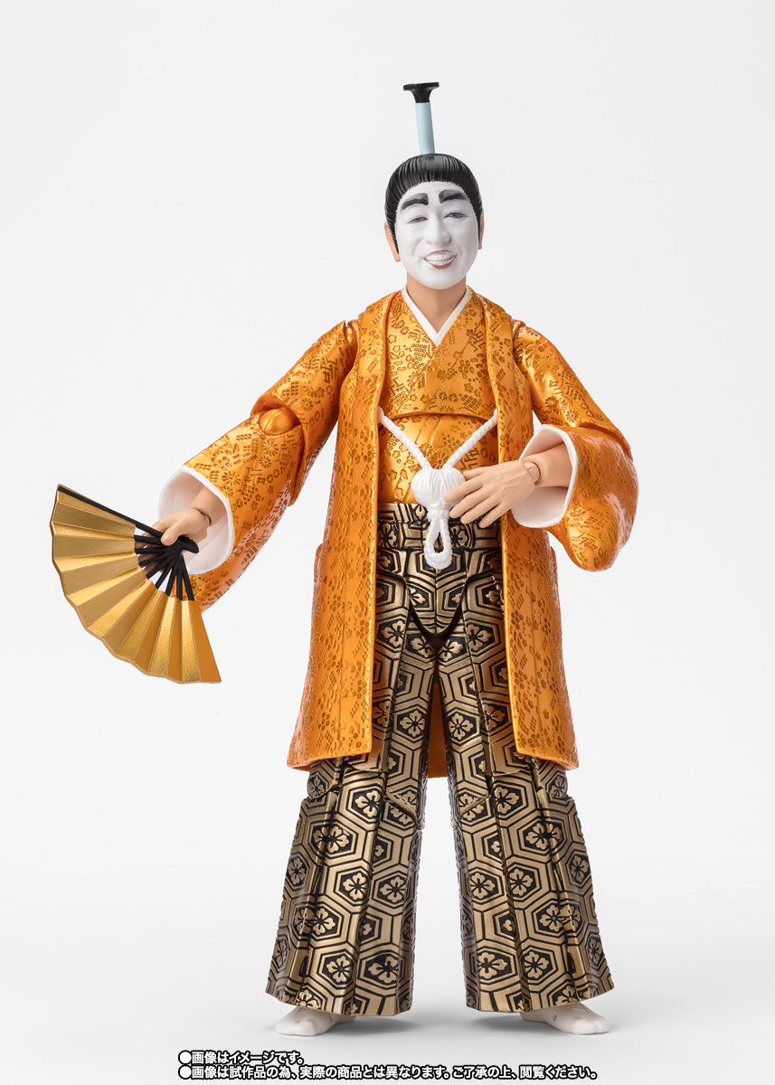 S.H.Figuarts 『志村健的笨蛋殿下』頂著一張大白臉經典登場!