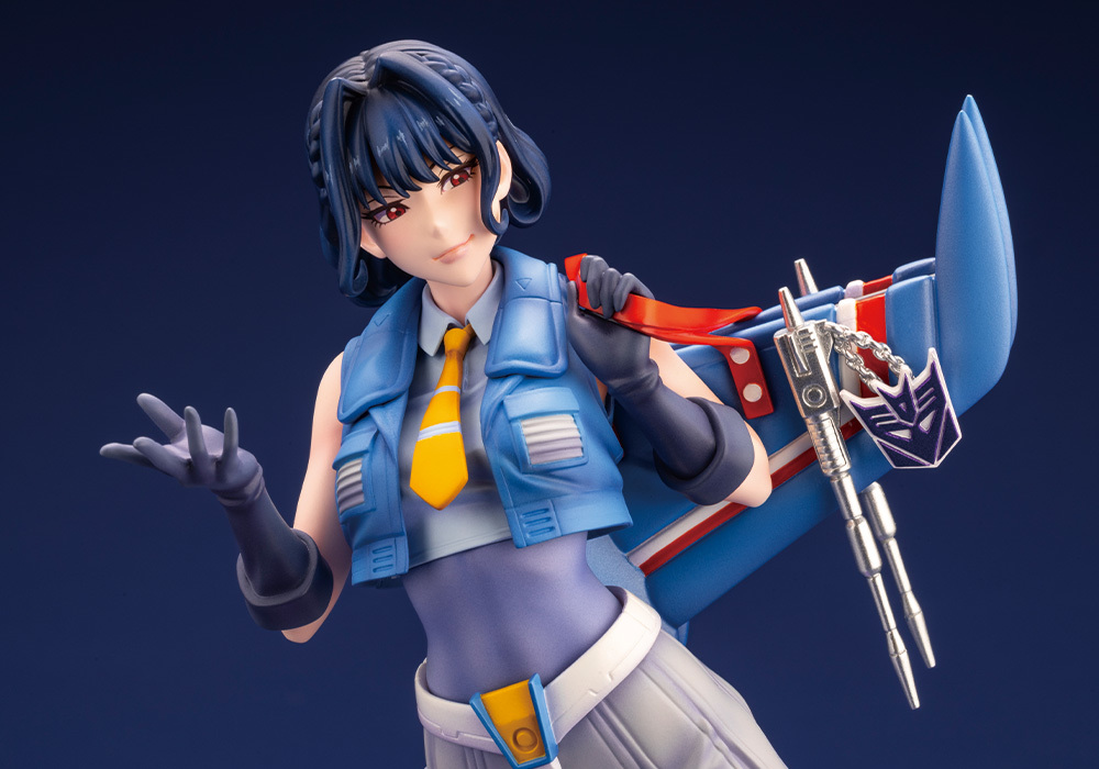 壽屋『TRANSFORMERS美少女 雷公 THUNDER CRACKER 限定版』1/7比例模型 壞壞表情太香啦！