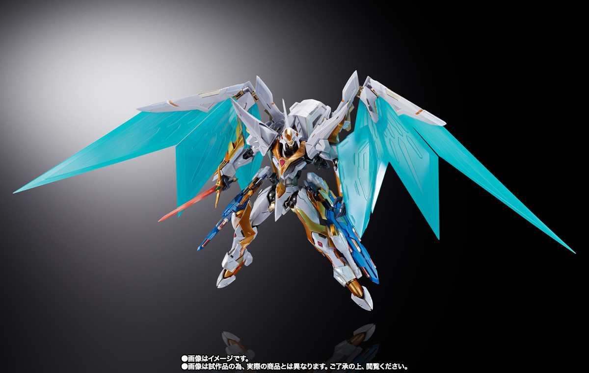 異於原作的魄力造型『METAL BUILD DRAGON SCALE 蘭斯洛特・阿爾比昂』搭載原創可動外裝機構!