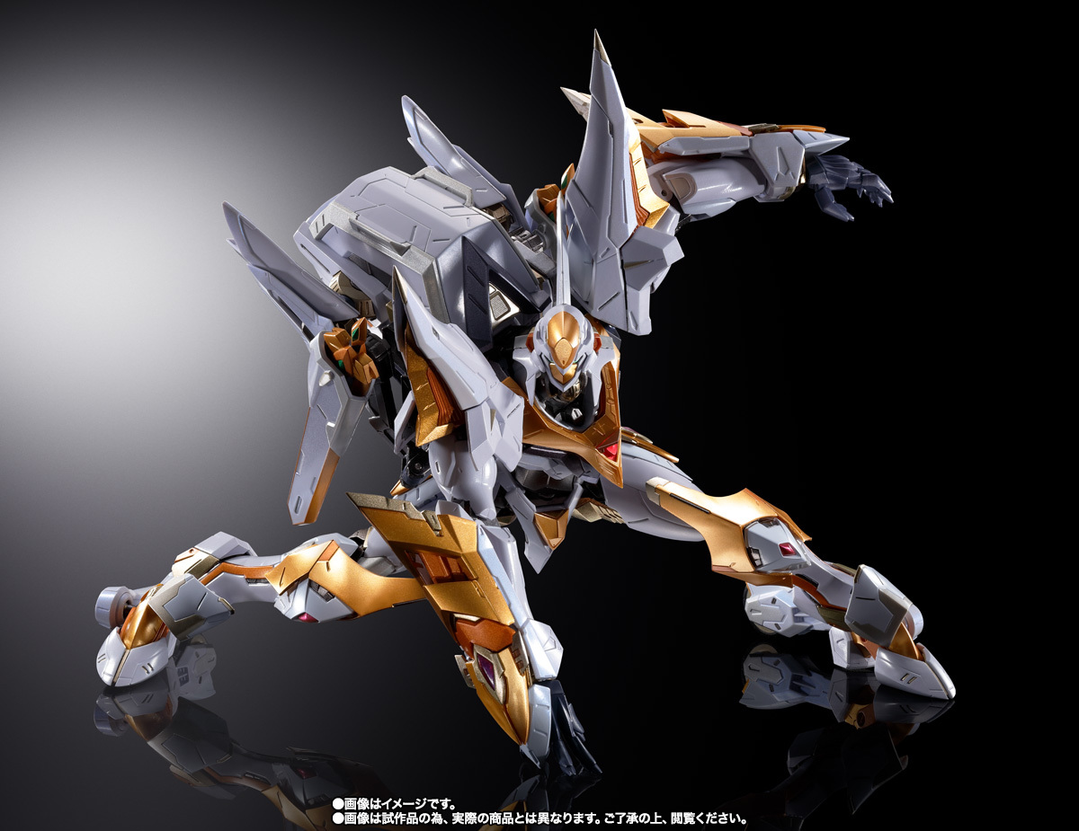 異於原作的魄力造型『METAL BUILD DRAGON SCALE 蘭斯洛特・阿爾比昂』搭載原創可動外裝機構!