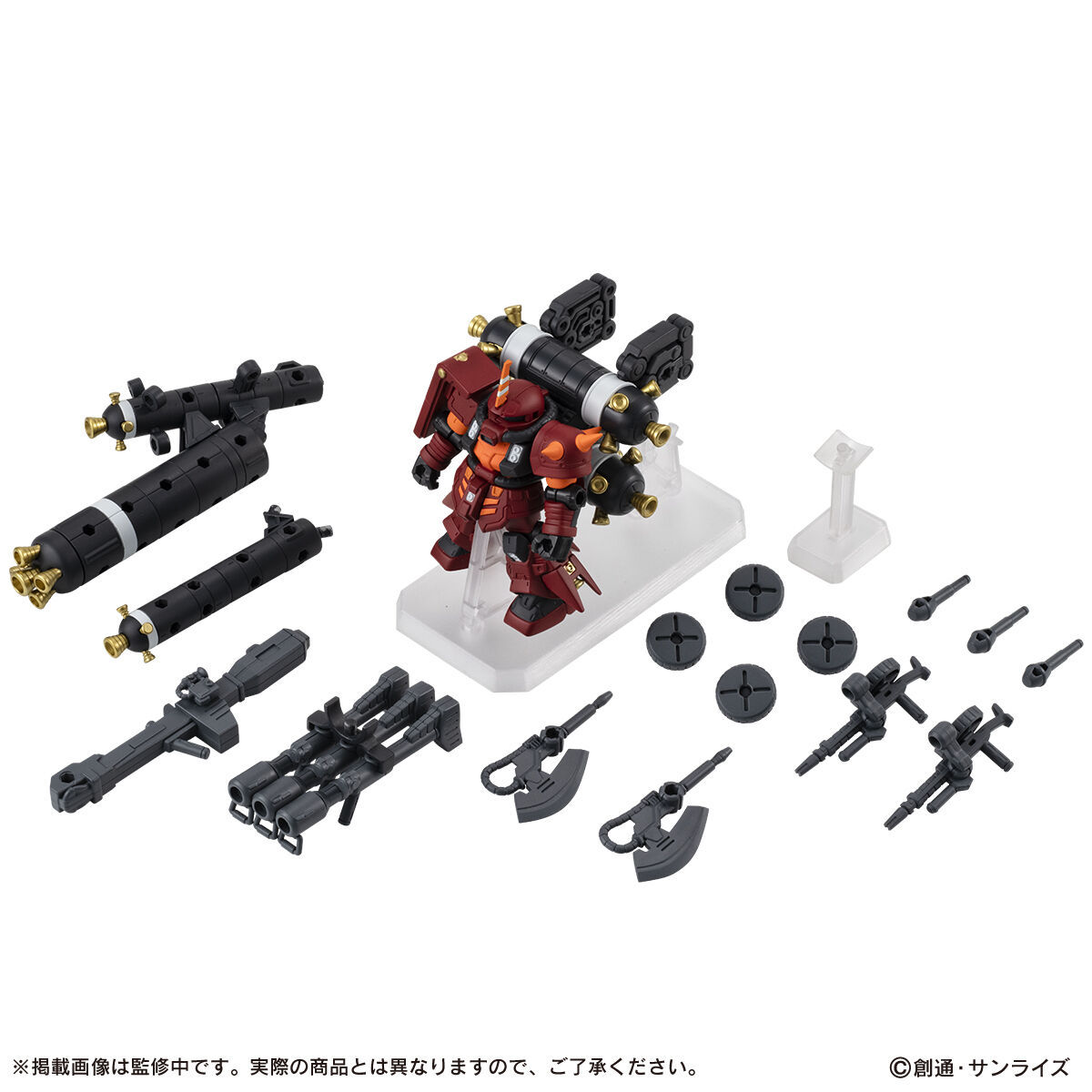 鋼彈轉蛋新作『MOBILE SUIT ENSEMBLE EX49 腦波傳導型薩克(雷霆宙域版)』情報公開!