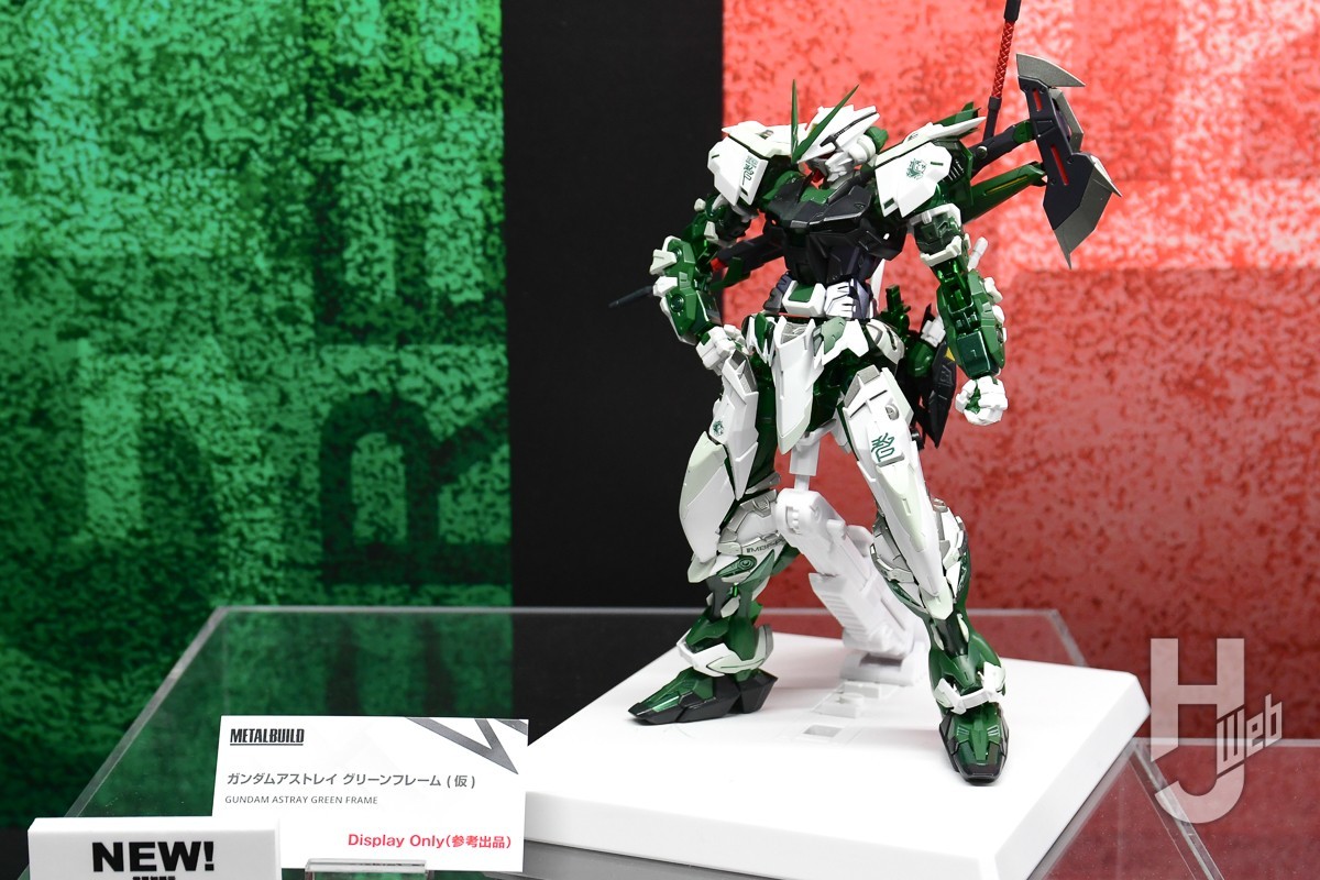 新版五色戰隊登場『METAL BUILD 異端鋼彈 紅 / 藍 / 金 / 綠 色機&幻惑機』試作品公開!