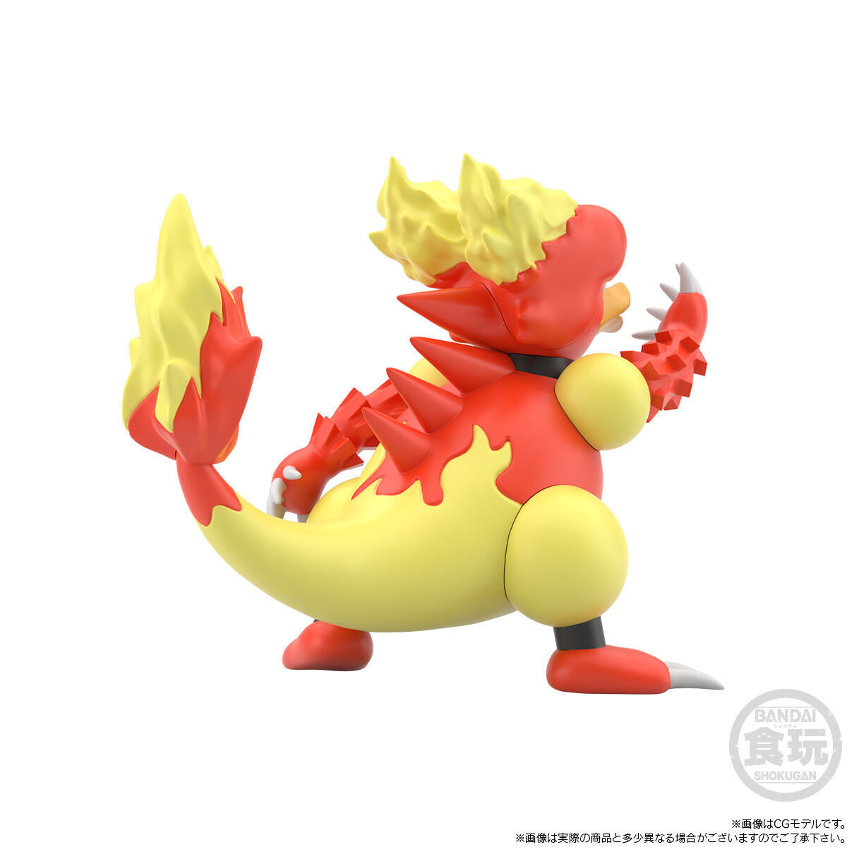 萬代『POKEMON SCALE WORLD 關都地區 夏伯&烈焰馬&鴨嘴火獸』1/20 比例食玩 全員集結!