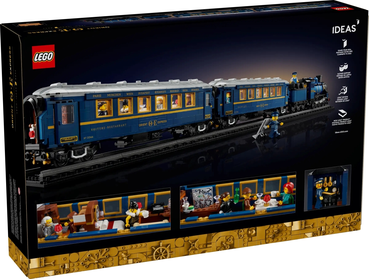 LEGO 21344 Ideas 系列「東方快車」（The Orient Express）曝光 