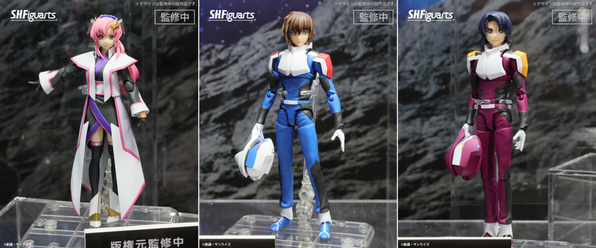 機動戰士鋼彈SEED FREEDOM『S.H.Figuarts＆Figuarts mini 煌 / 拉克絲 / 阿斯蘭』商品化確定 試作品同步展出！