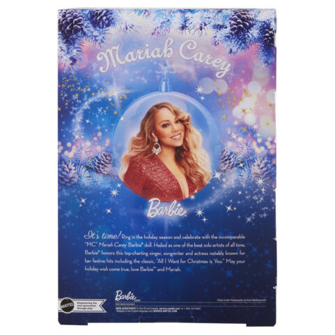 聖誕神曲解凍中...MATTEL『Barbie芭比娃娃 瑪麗亞·凱莉』神還原《All I Want for Christmas is You》