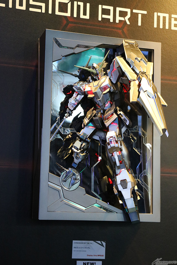 超越次元全新模型系列『DIMENSION ART METAL 獨角獸鋼彈」試作品公開!