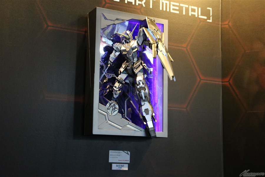 超越次元全新模型系列『DIMENSION ART METAL 獨角獸鋼彈」試作品公開!