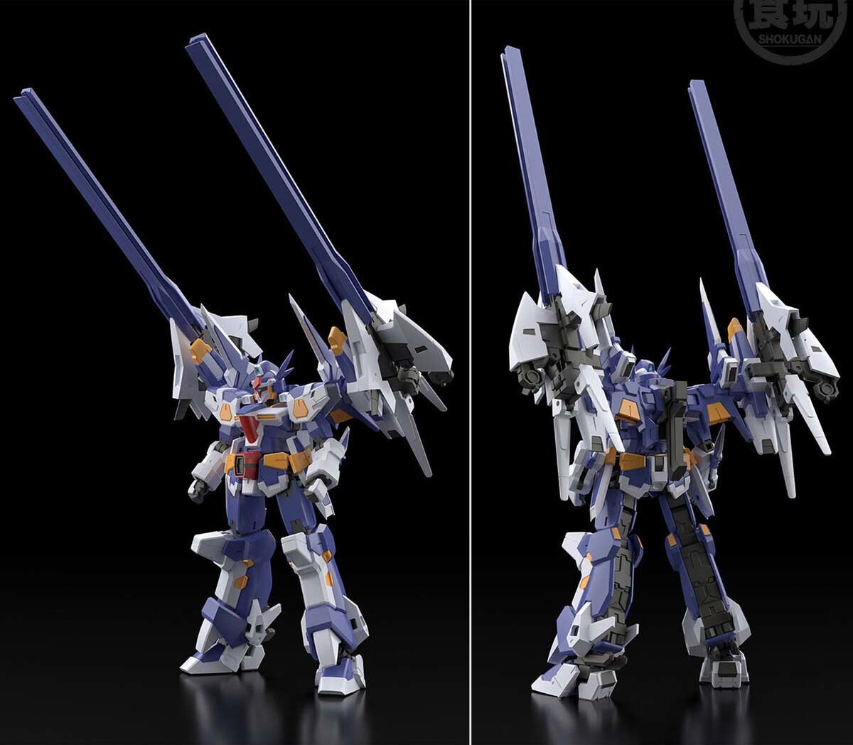 自由換裝兩形態『SMP 超級機器人大戰OG R-GUN強化型』變形再現天下天下一擊必殺砲!