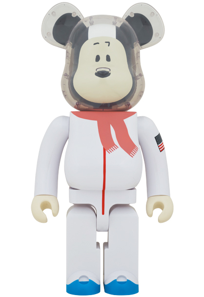 BE@RBRICK「太空史奴比ASTRONAUT SNOOPY 400％、1000%」紀念商品