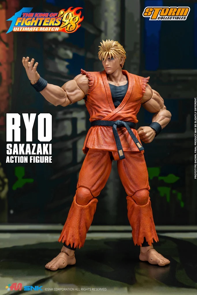 極限流空手最強!STORM COLLECTIBLES《格鬥天王98'終極對決》坂崎亮 Ryo Sakazaki