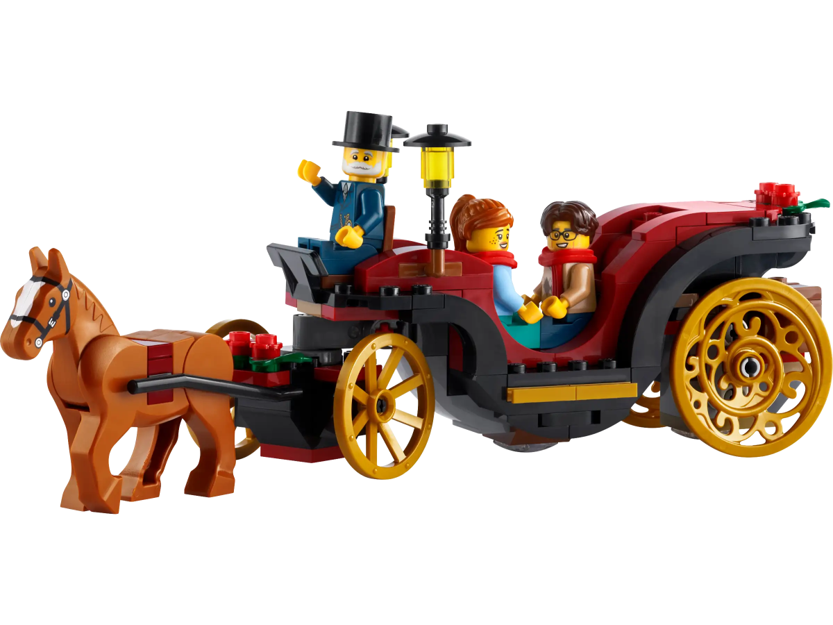 LEGO 40603「冬季馬車」滿額禮情報公開!(Wintertime Carriage Ride)