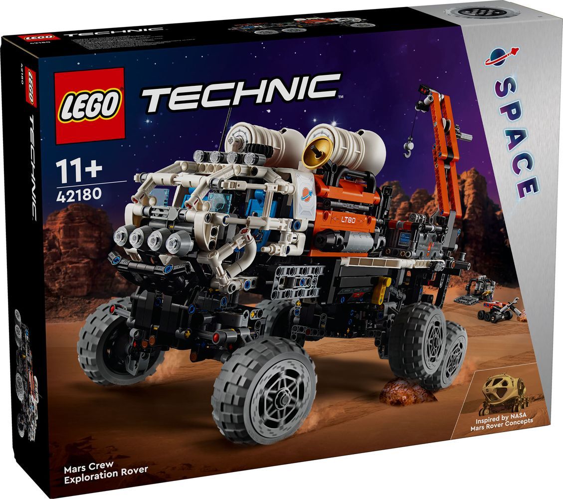 LEGO 42178～42181 科技系列四款「太空探索」新作公開 強烈未來感的宇宙用載具揭曉！