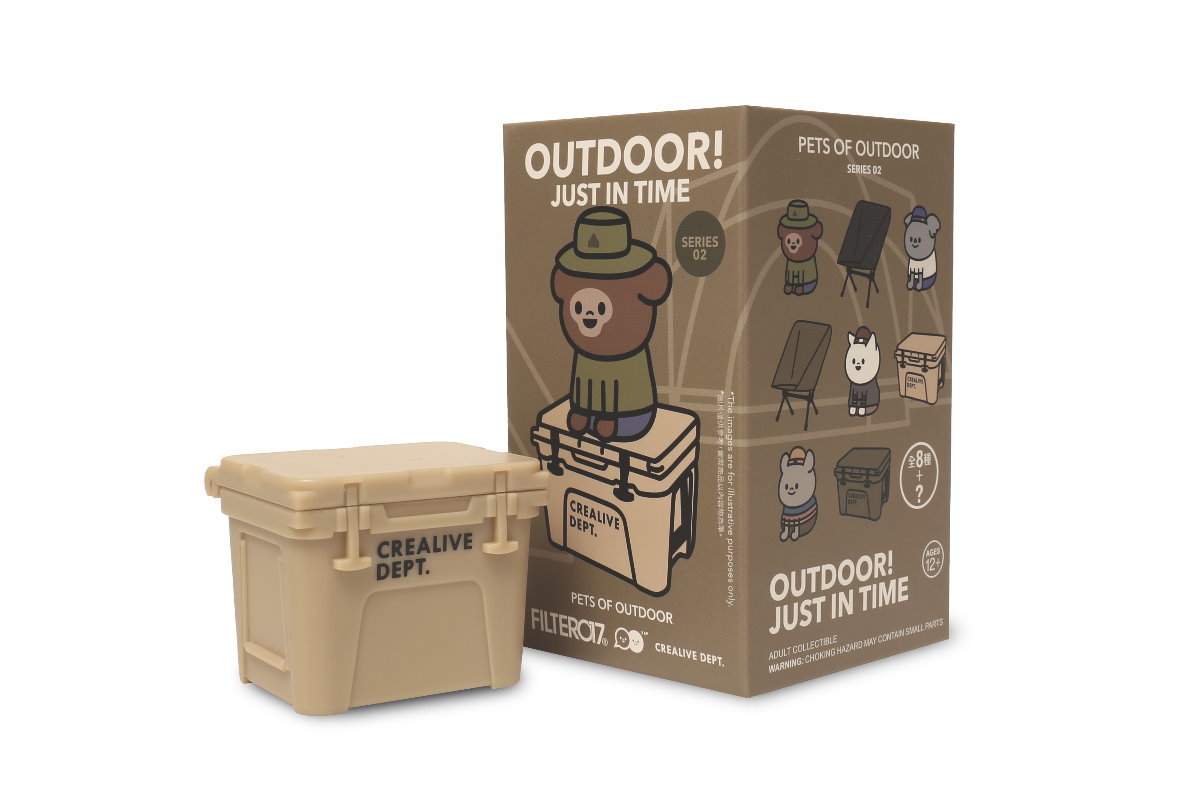 XAP ✕ Filter017® ✕ Crealive Dept. 一起露營囉 聯名玩具好評再登場!