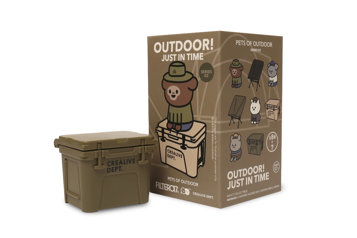 XAP ✕ Filter017® ✕ Crealive Dept. 一起露營囉 聯名玩具好評再登場!